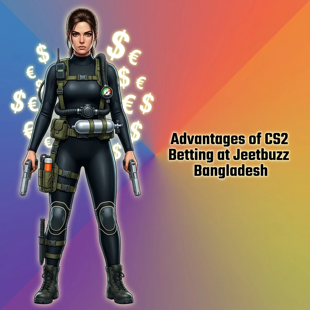 Jeetbuzz Bangladesh CS2 betting advantages including welcome bonus, bKash payments, mobile app, and competitive odds