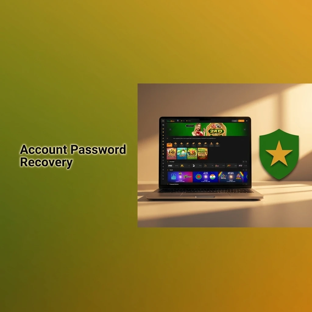 Account password recovery steps showing login page, forgot password option, reset code entry, and new password creation process