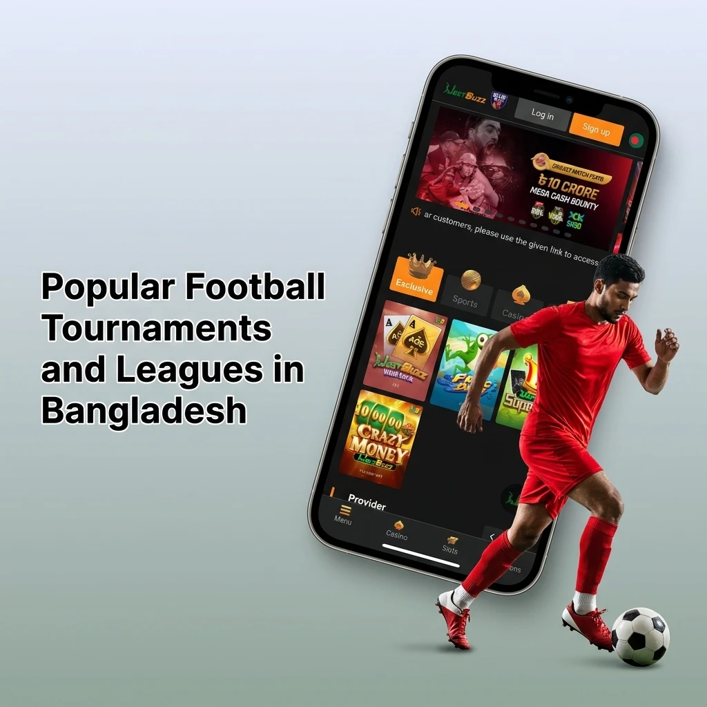 Popular football tournaments and leagues in Bangladesh including FIFA World Cup, UEFA Champions League, EPL and more on Jeetbuzz
