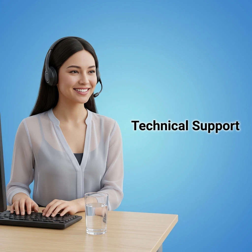 Technical support team resolving game performance, payment errors, and account issues with 24-72 hour resolution time